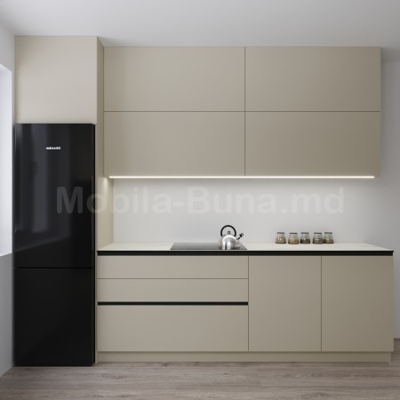 Bucătărie moderna modulară  cu fațadă MDF 